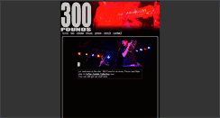 Desktop Screenshot of 300poundmusic.com